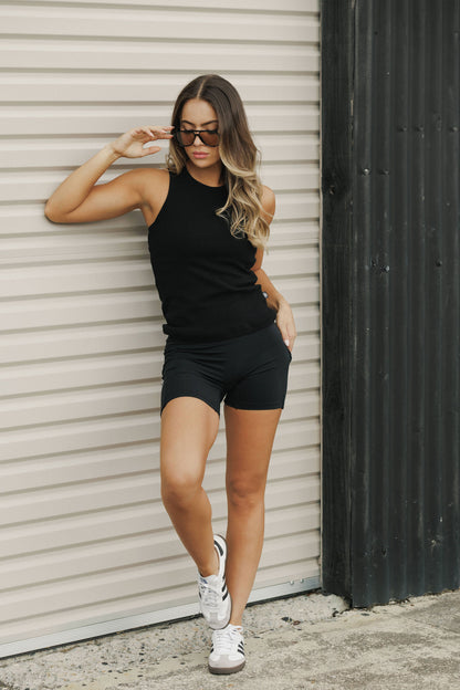 Luca Singlet | Black Rib