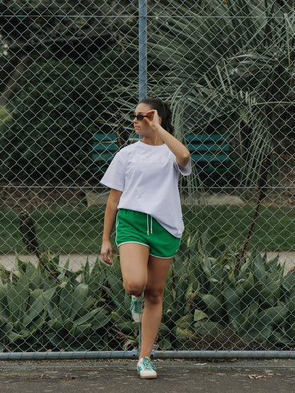 Topher Tee - White with Team print