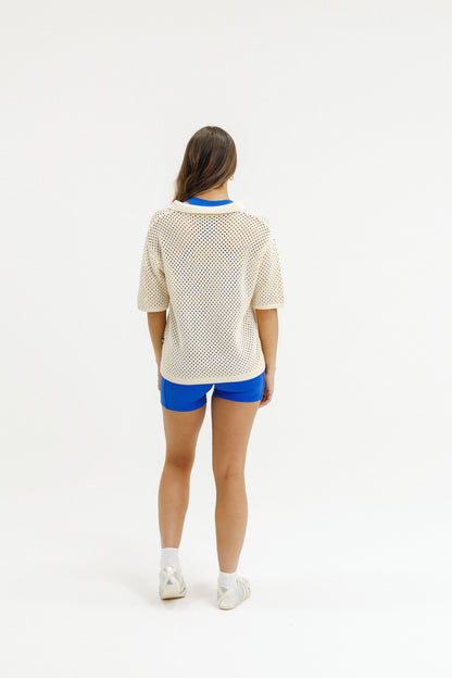 Knit Polo | Dune