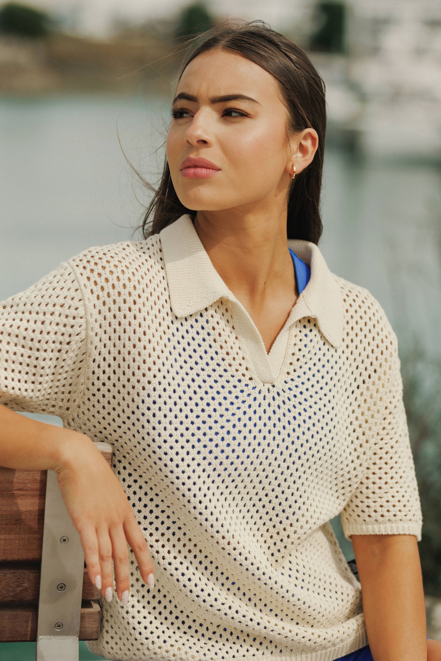 Knit Polo | Dune