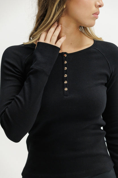 Benne Long Sleeve | Black