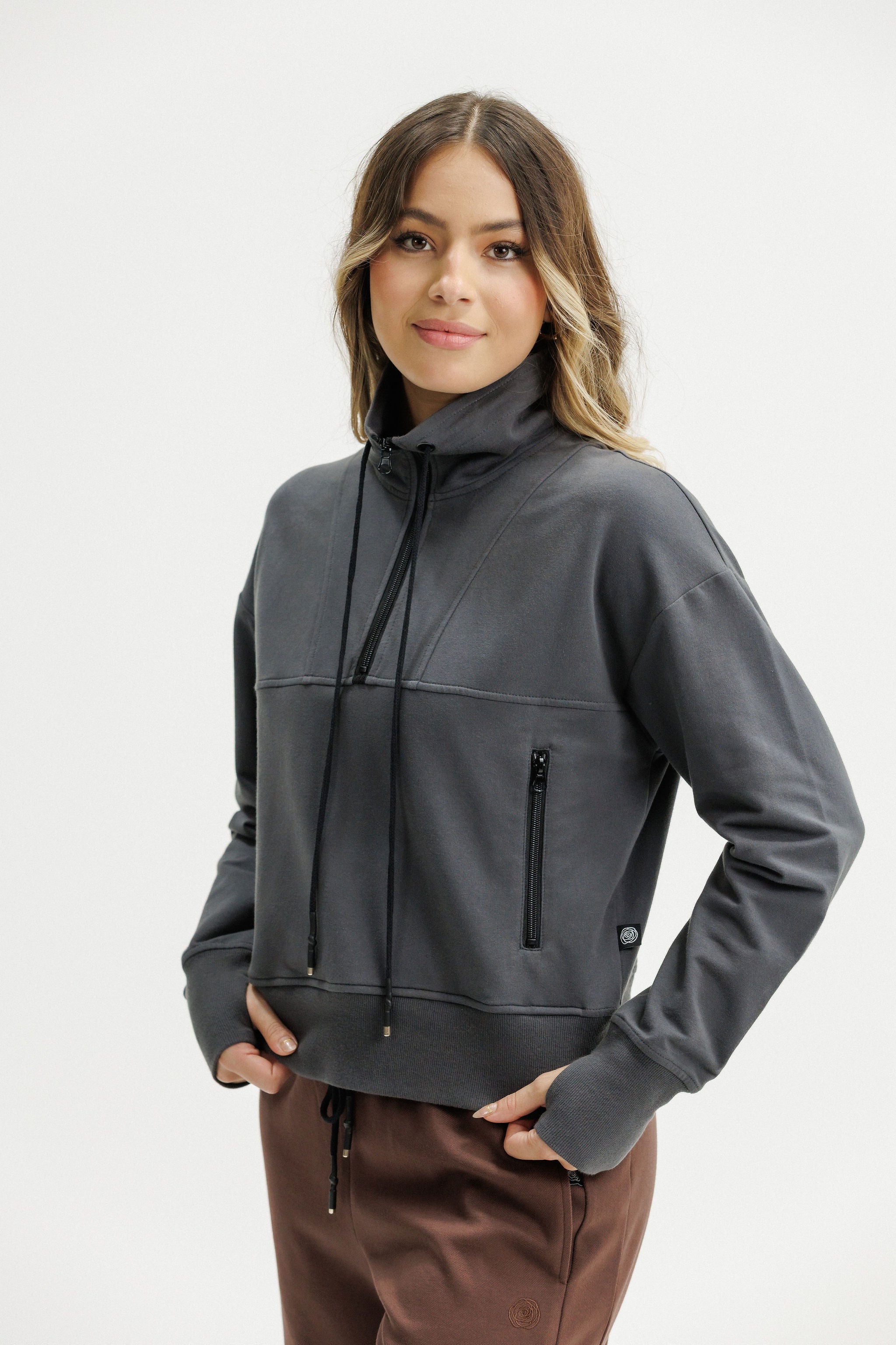 Abbott Sweater | Graphite