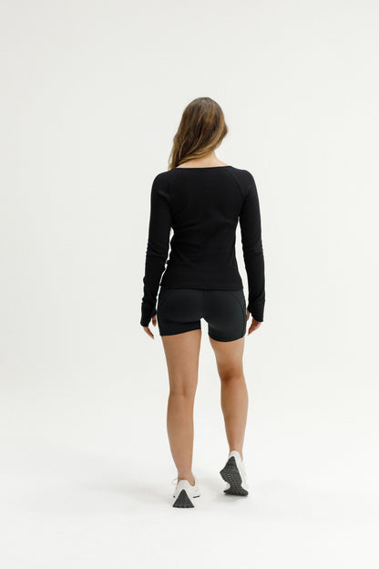 Benne Long Sleeve | Black