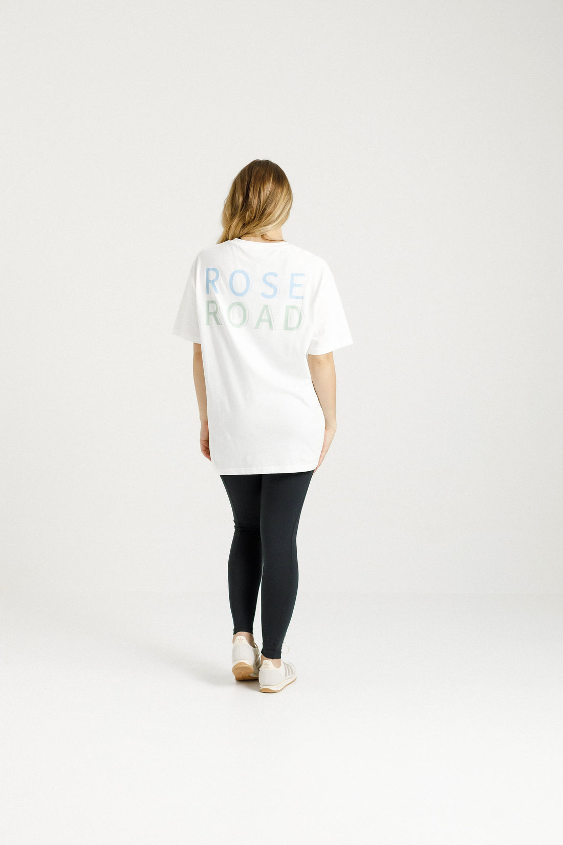 Arizona Tee | White with 3D Stack Logo