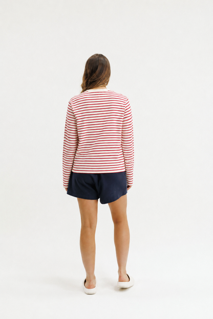 Arlo Long Sleeve | Signal Red
