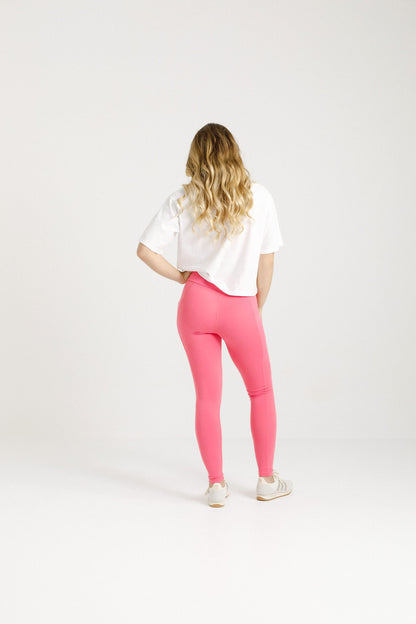 Cropped Tee | White with White Arch