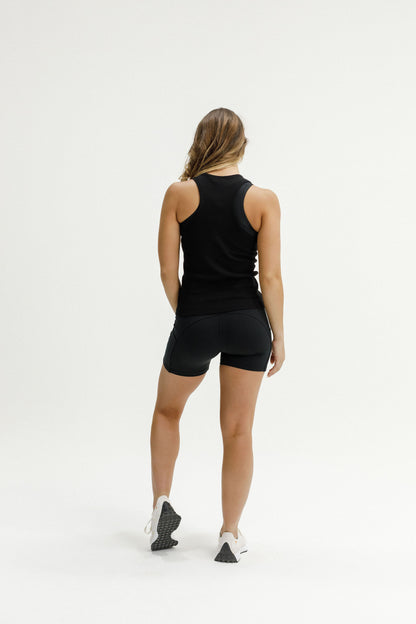 Luca Singlet | Black Rib