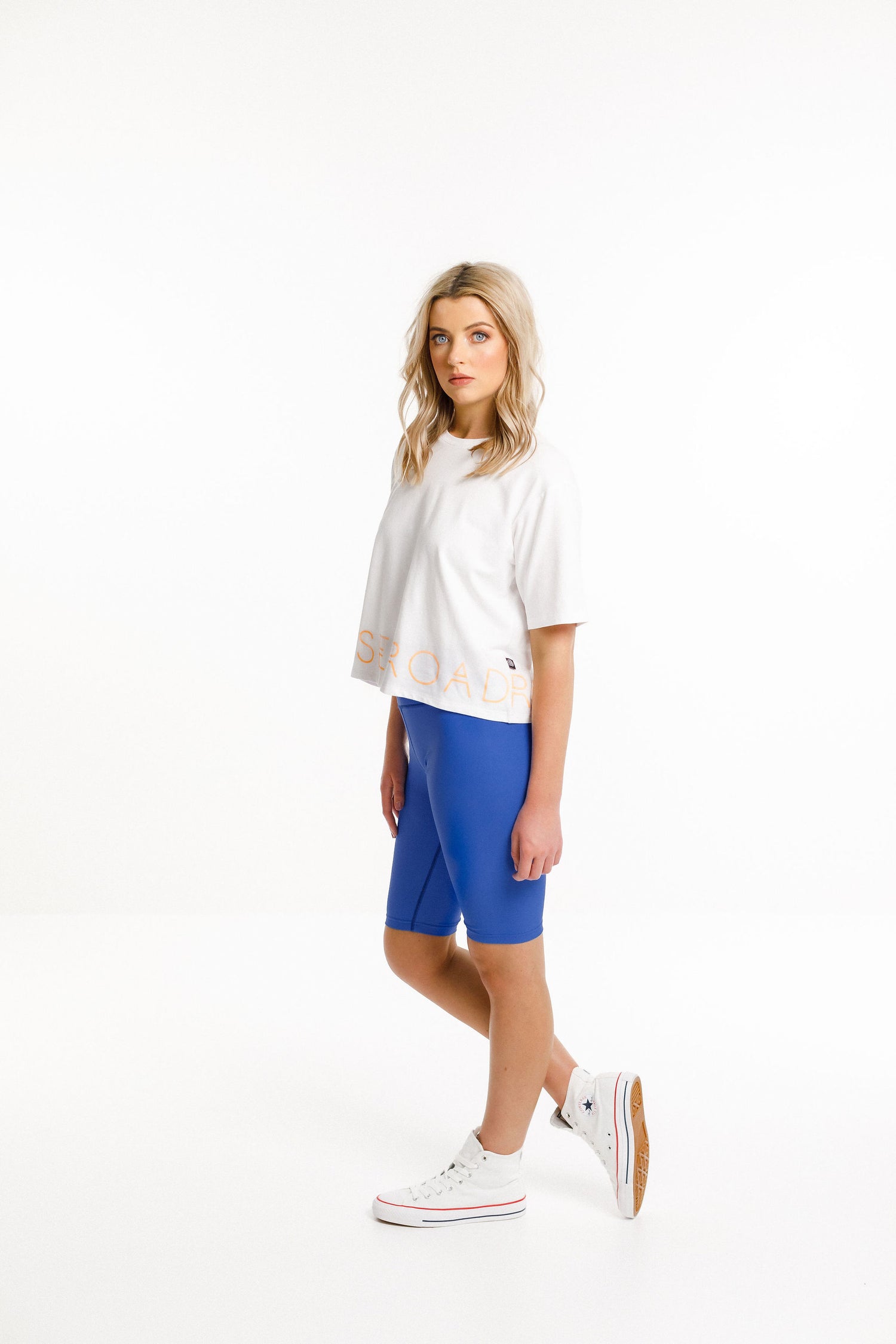 Cropped Tee | Sale | White