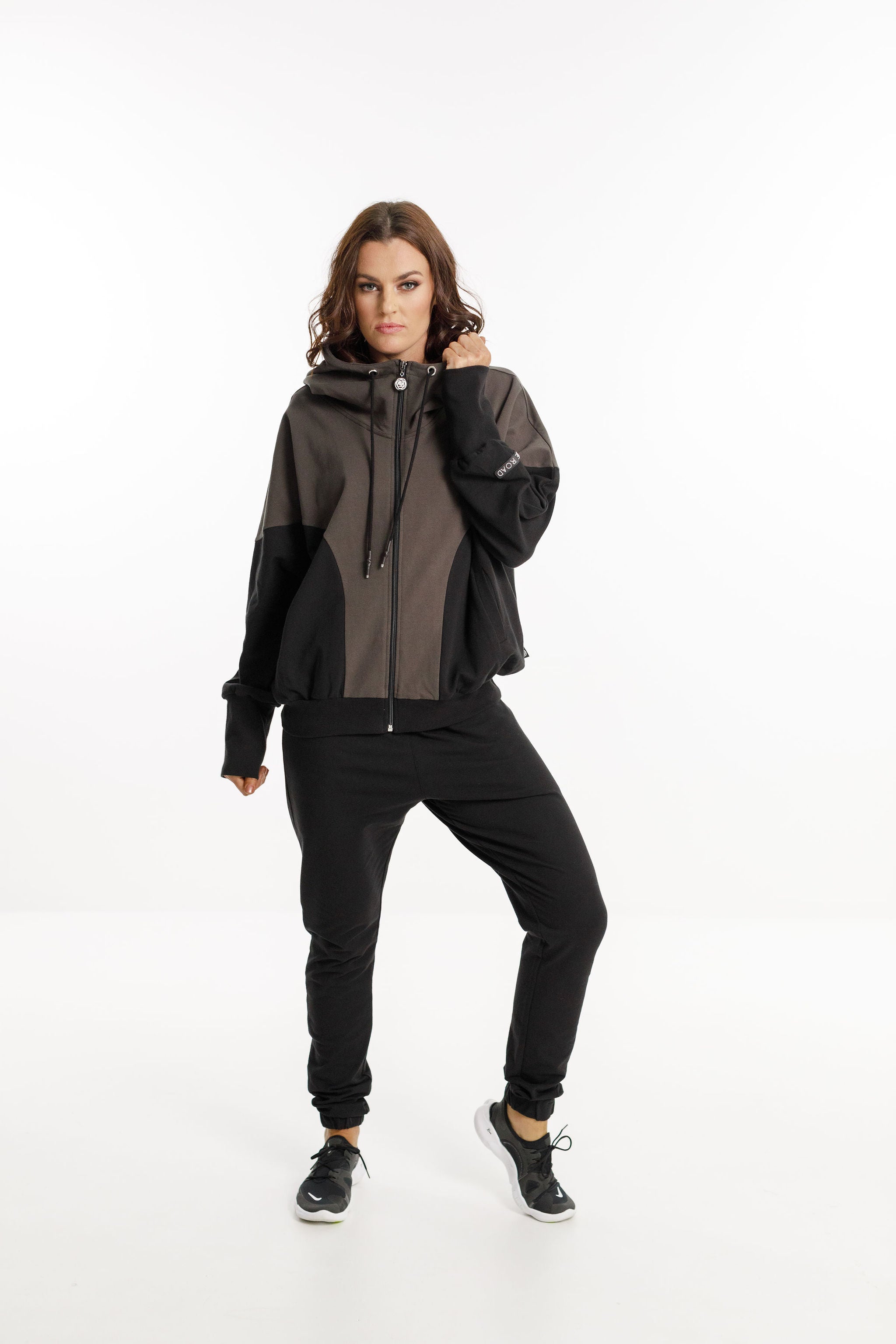 Roxanne Bomber Jacket | Sale | Granite and Black