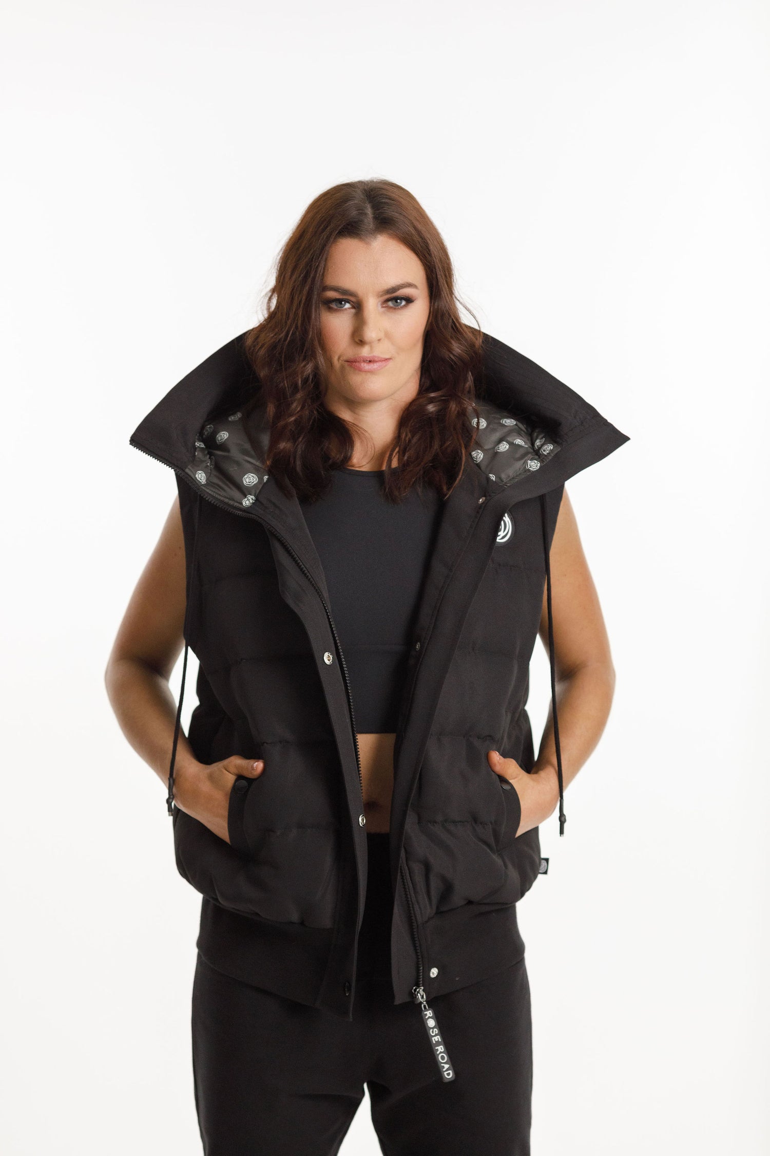 Stadium Puffer Vest | Black