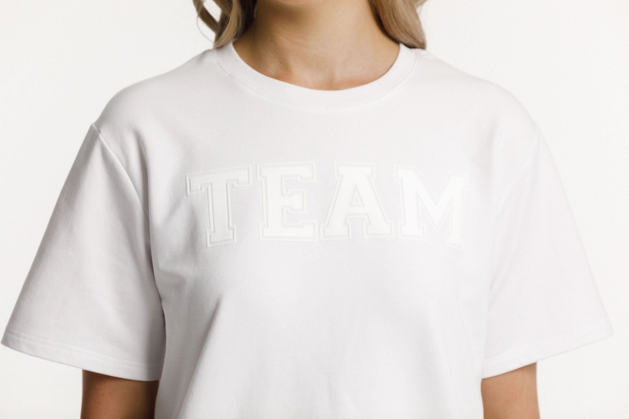 Topher Tee | Sale | White with Team print