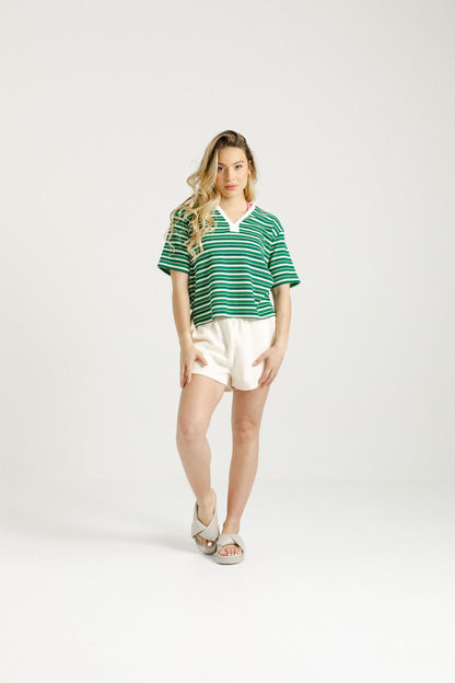Relax Polo | Kelly Stripes