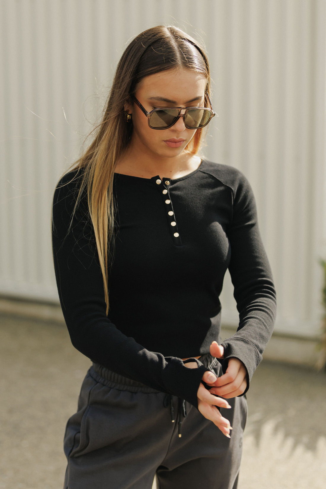 Benne Long Sleeve | Black