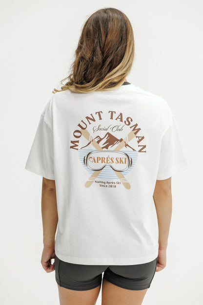 Phoenix Tee | Mount Tasman in Ivory