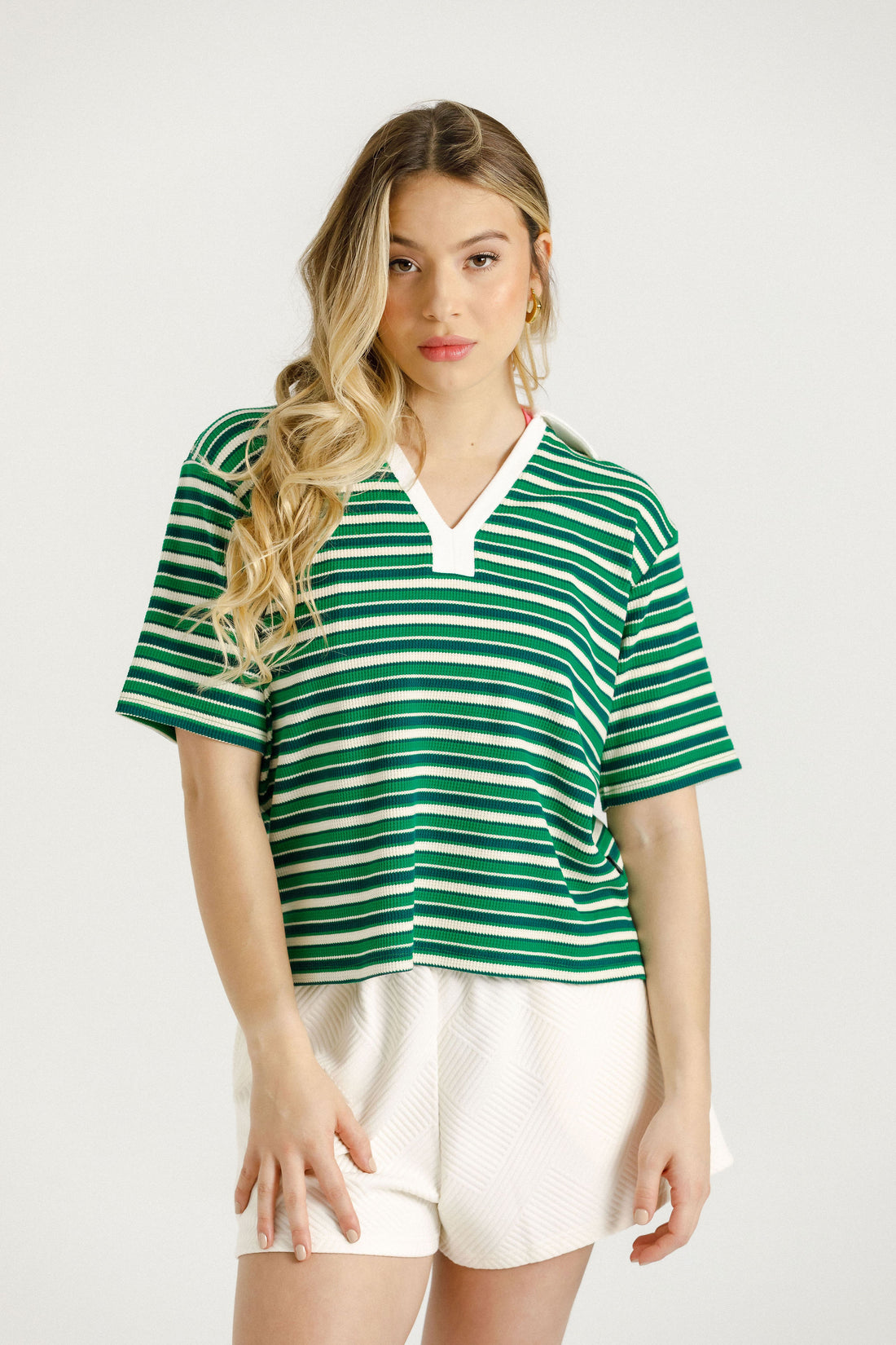 Relax Polo | Kelly Stripes