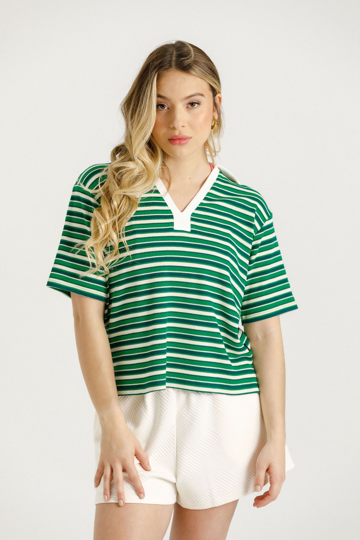 Relax Polo | Kelly Stripes