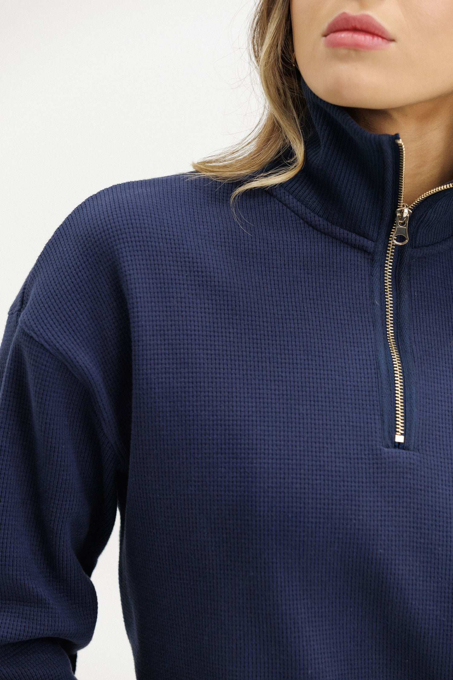 Club Zipper | Oil Blue