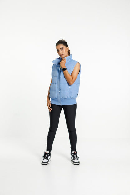 Dawn Puffer Vest | Cerulean