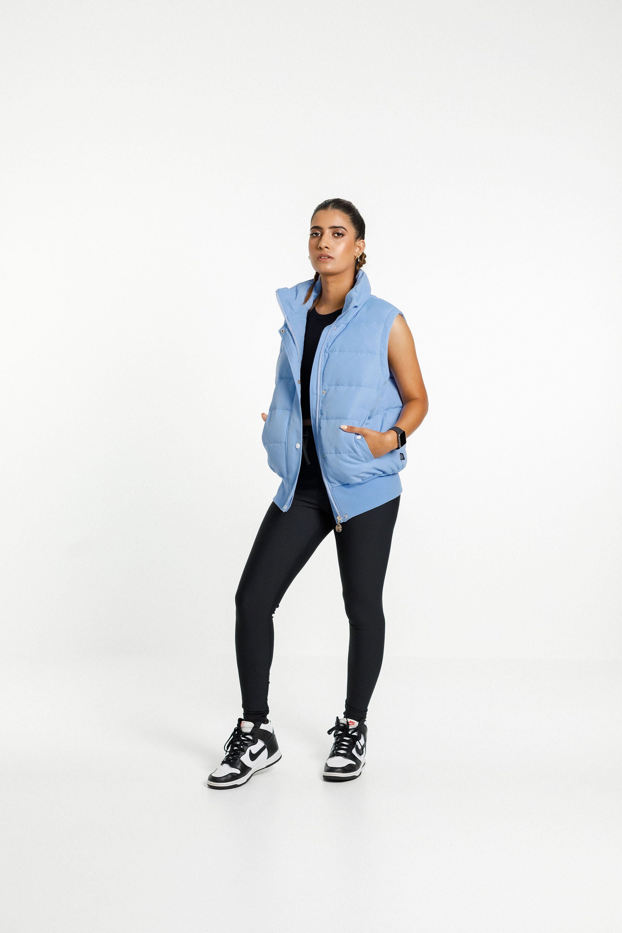 Dawn Puffer Vest | Cerulean