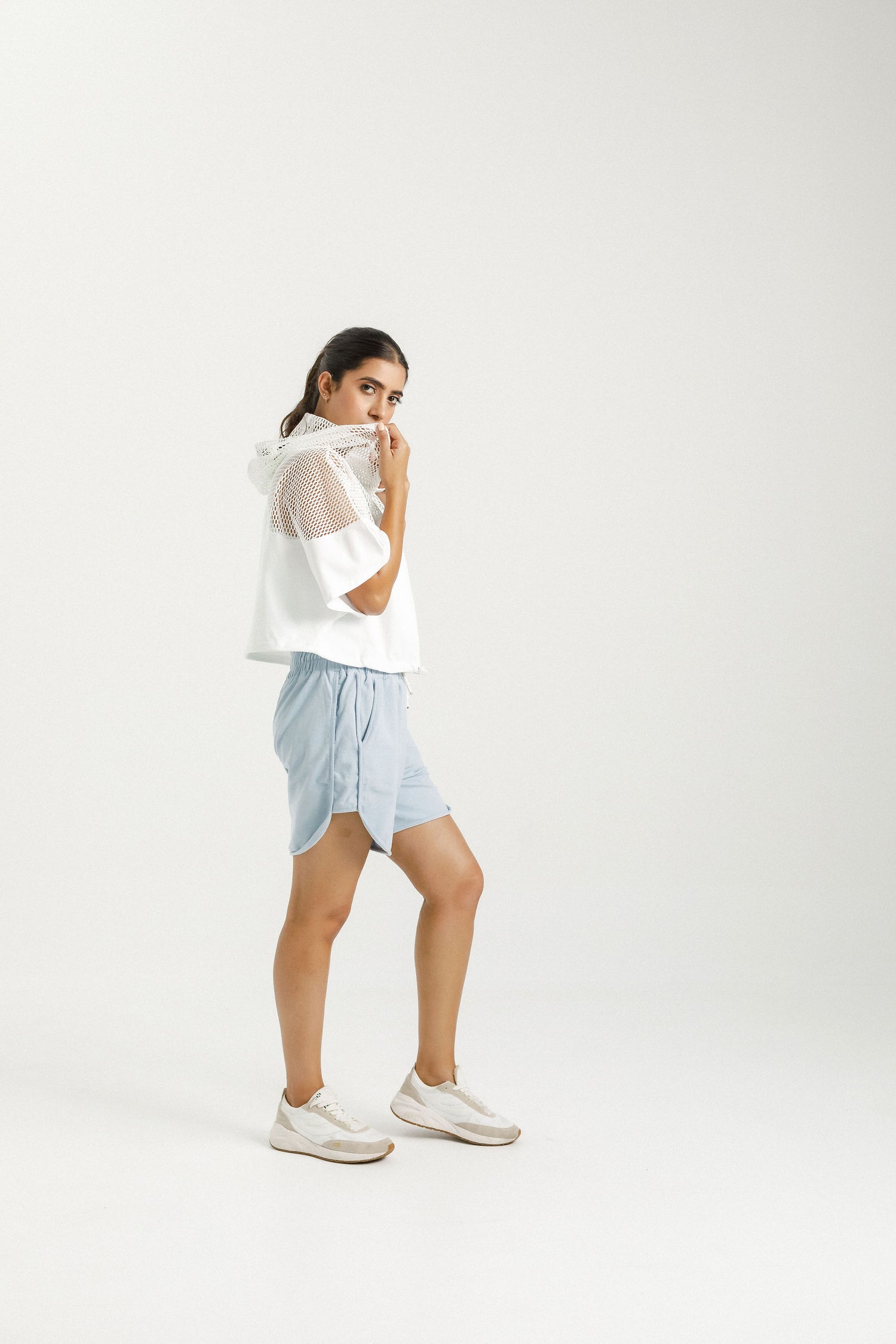 Inez Shorts | Sapphire Sky