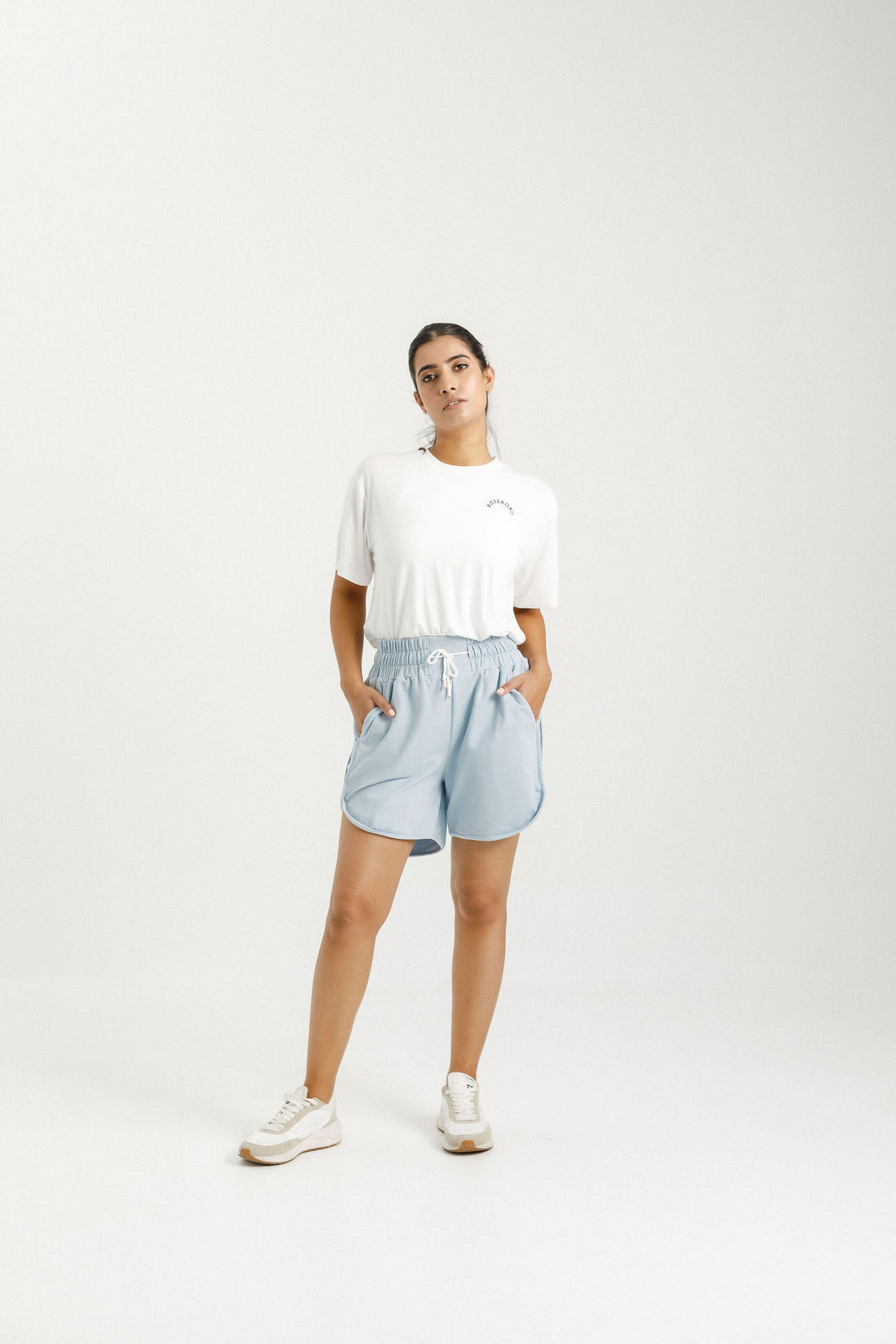 Inez Shorts | Sapphire Sky