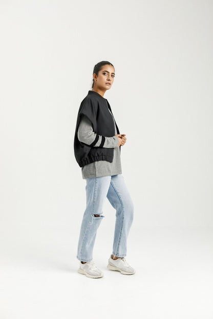 Merino Tee | Charcoal