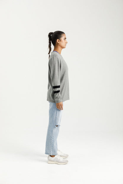 Merino Tee | Charcoal