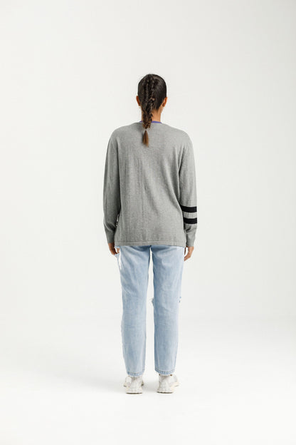 Merino Tee | Charcoal